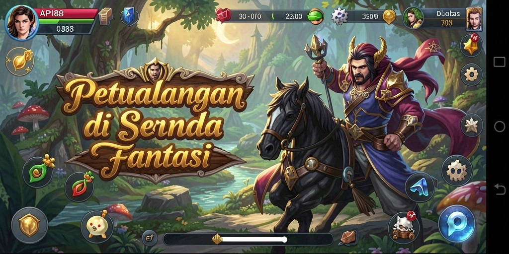 Tampilan menarik dari gameplay Adventure API88 yang mendebarkan.